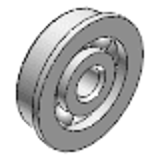 Extra-small ball bearings,miniature ball bearings flanged type